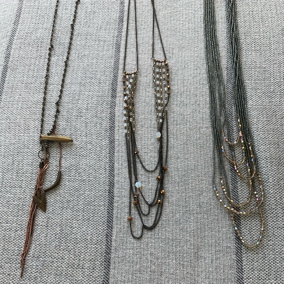 Buckle Jewelry - Set of 3 Buckle Necklaces Bundle